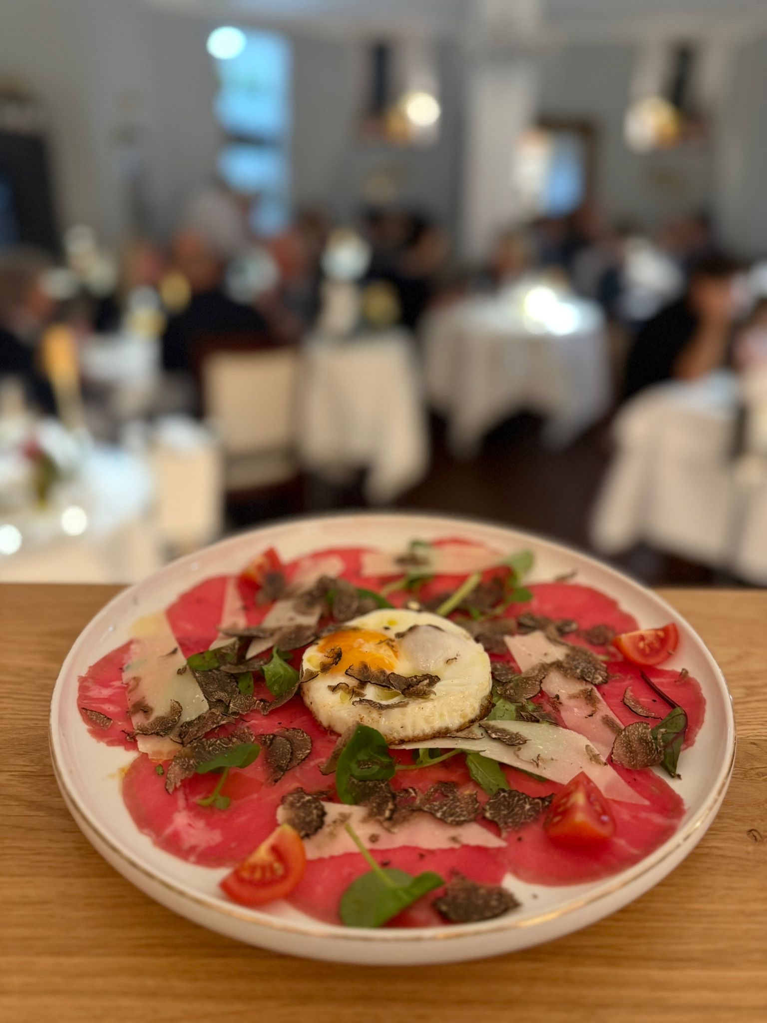Carpaccio mit Trüffel
