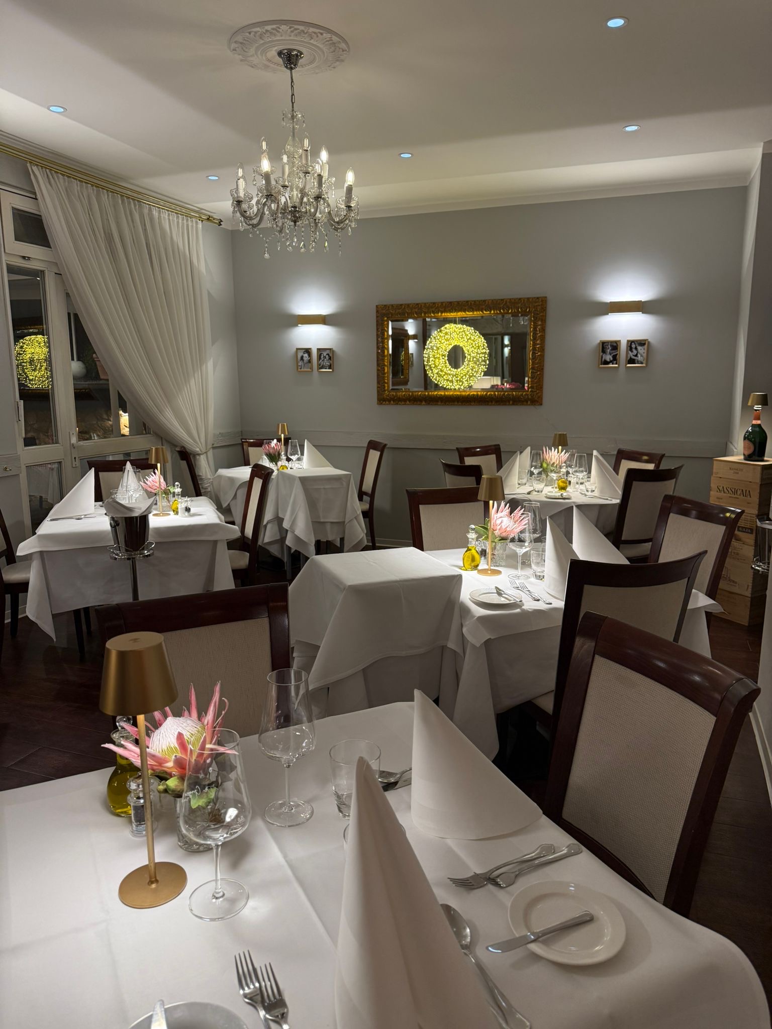 Der neu gestaltete Gastraum des Casa Di Gregorio